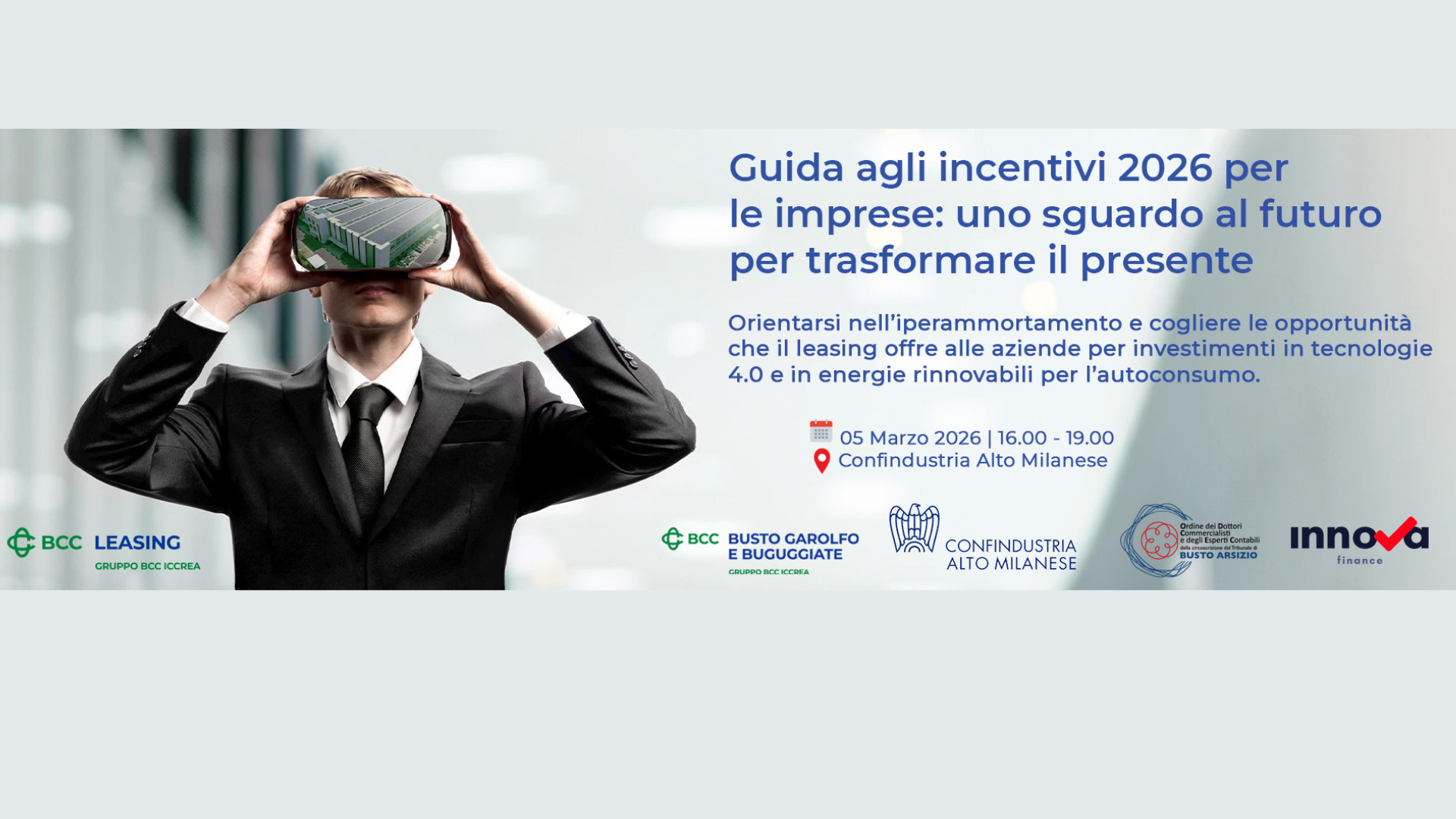 Guida agli incentivi 2026 per le imprese